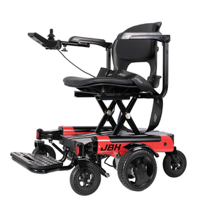 JBH USB Pengisian Aluminium Alloy Wheelchair D07