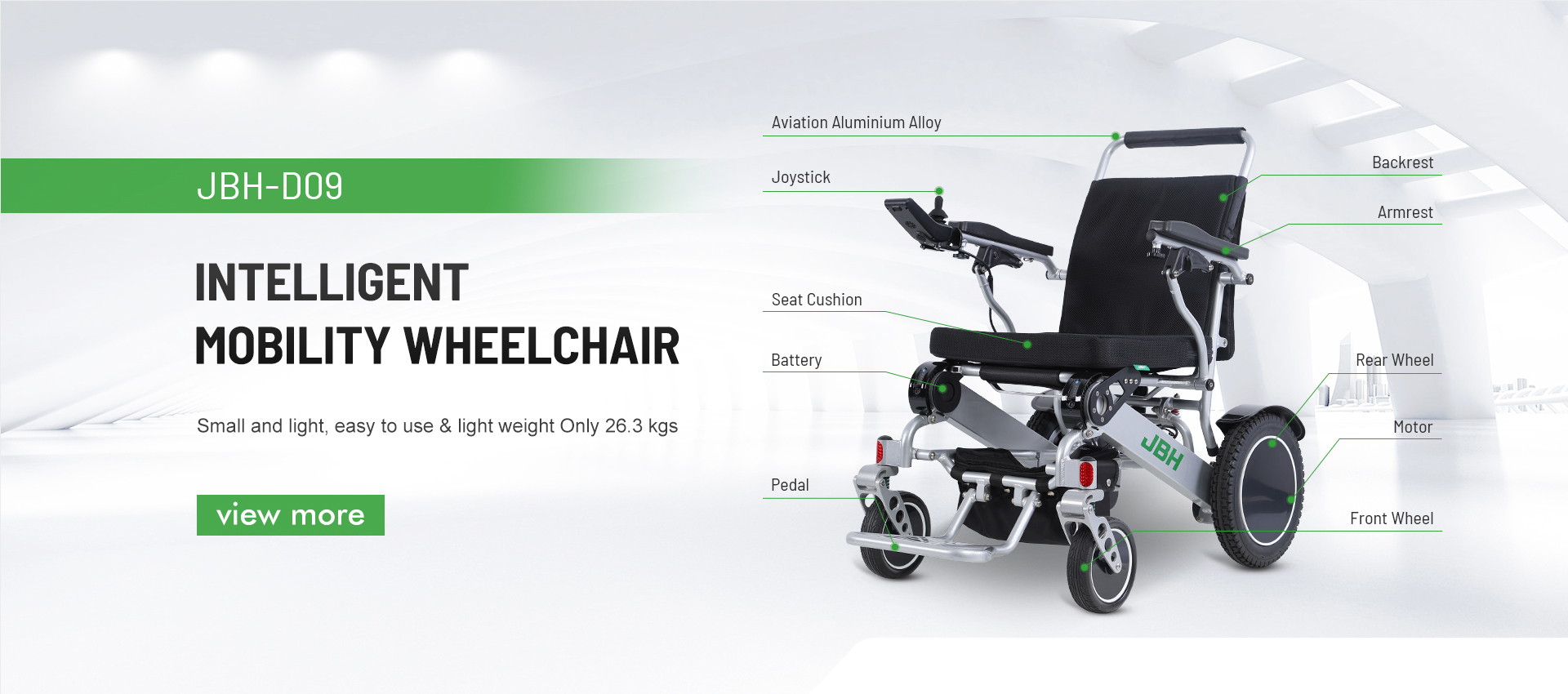 Electric Wheelchair D09