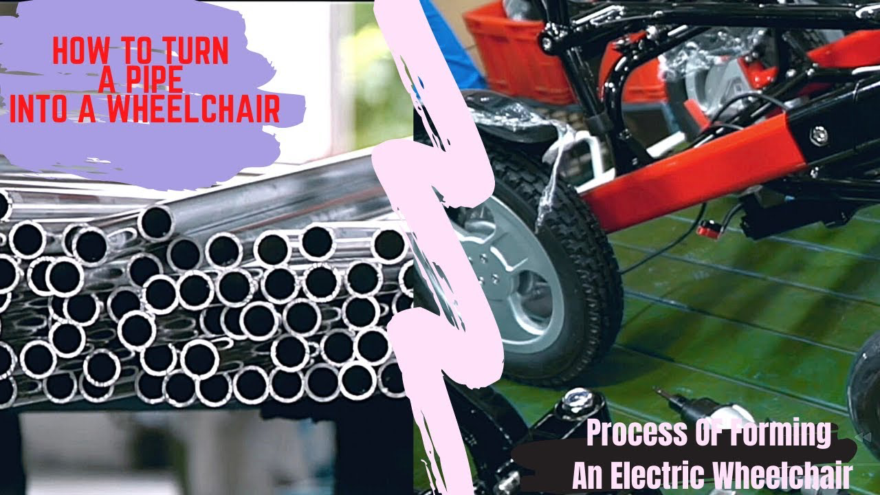 Bagaimana kursi roda listrik lipat diproduksi dari pipa | JBH manufaktur