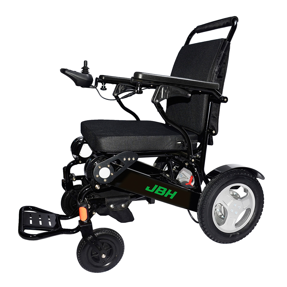 JBH Black Adjustable Electric Aluminium Alloy Wheelchair D09