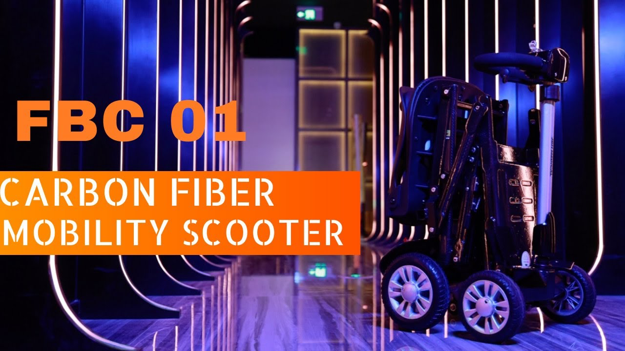 FBC01 Carbon Fiber Folding Mobility Scooter