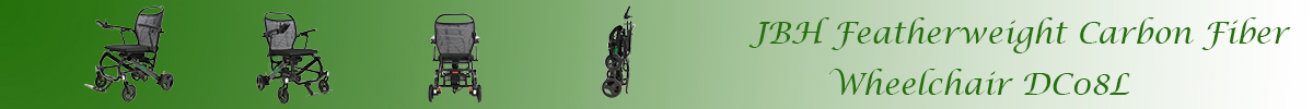 JBH Kursi Roda Serat Karbon Kelas Bulu DC08L