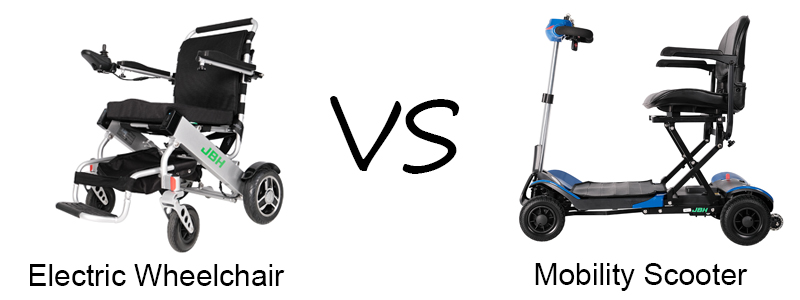 Kursi roda listrik VS Skuter Mobilitas 1