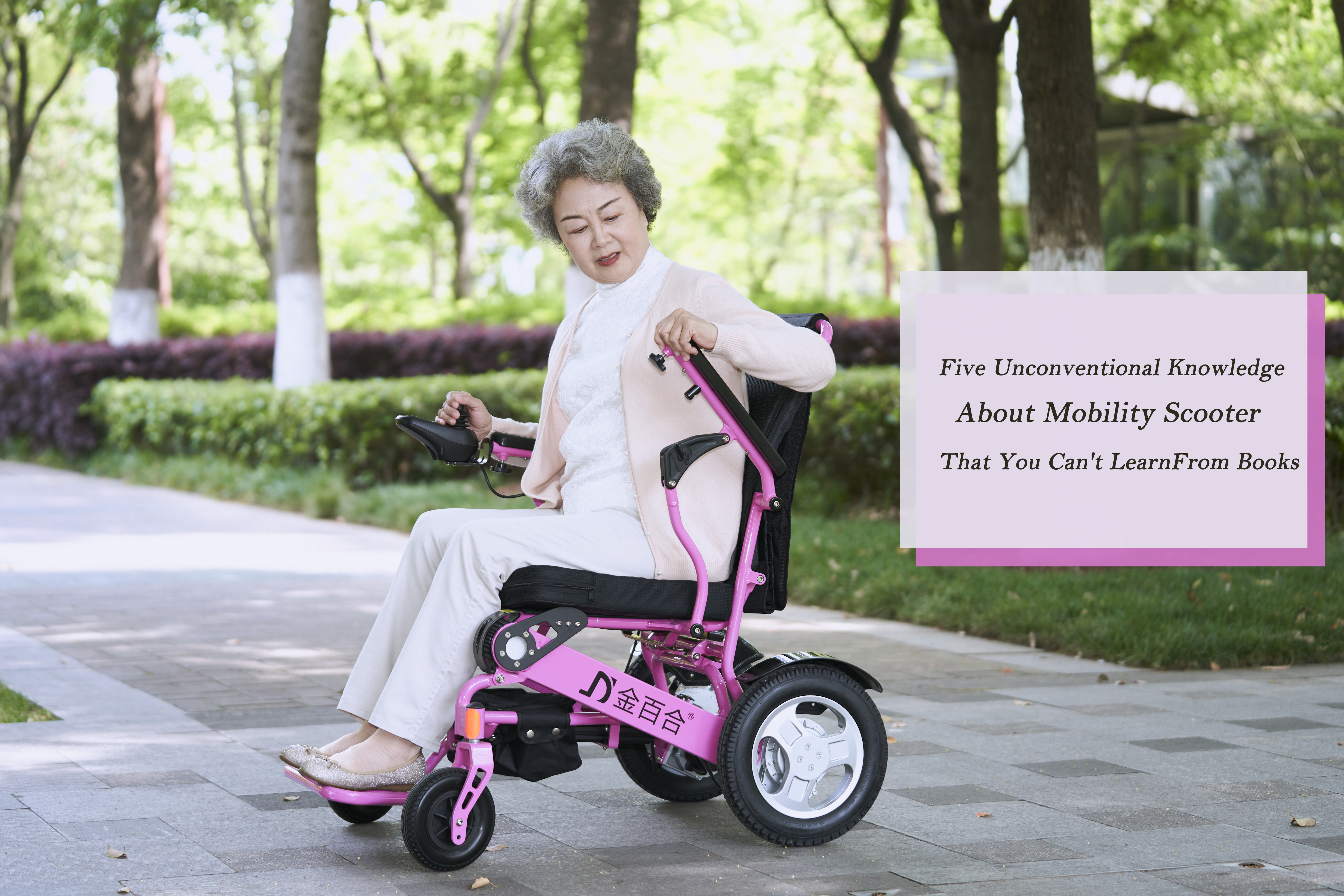 Lima Pengetahuan Tidak Biasa Tentang Mobilitas Skuter Yang Tidak Dapat Anda Pelajari Dari Buku