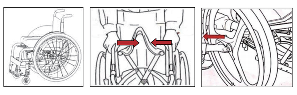 S002 kursi roda manual