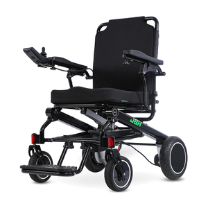 JBH Rangka LightAlloy & Kursi Roda Elektrik Lipat Portabel D15