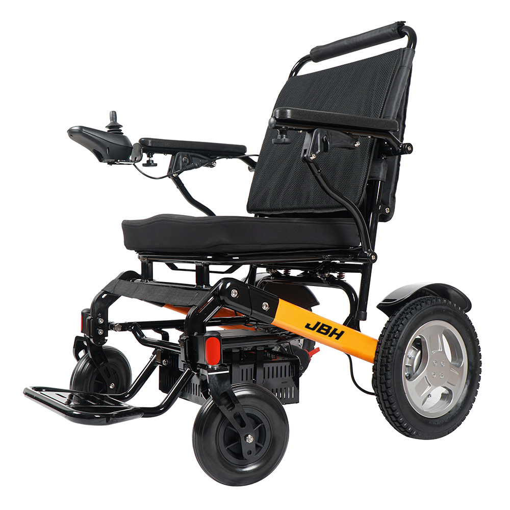 JBH oranye yang dapat disesuaikan roda roda listrik D10