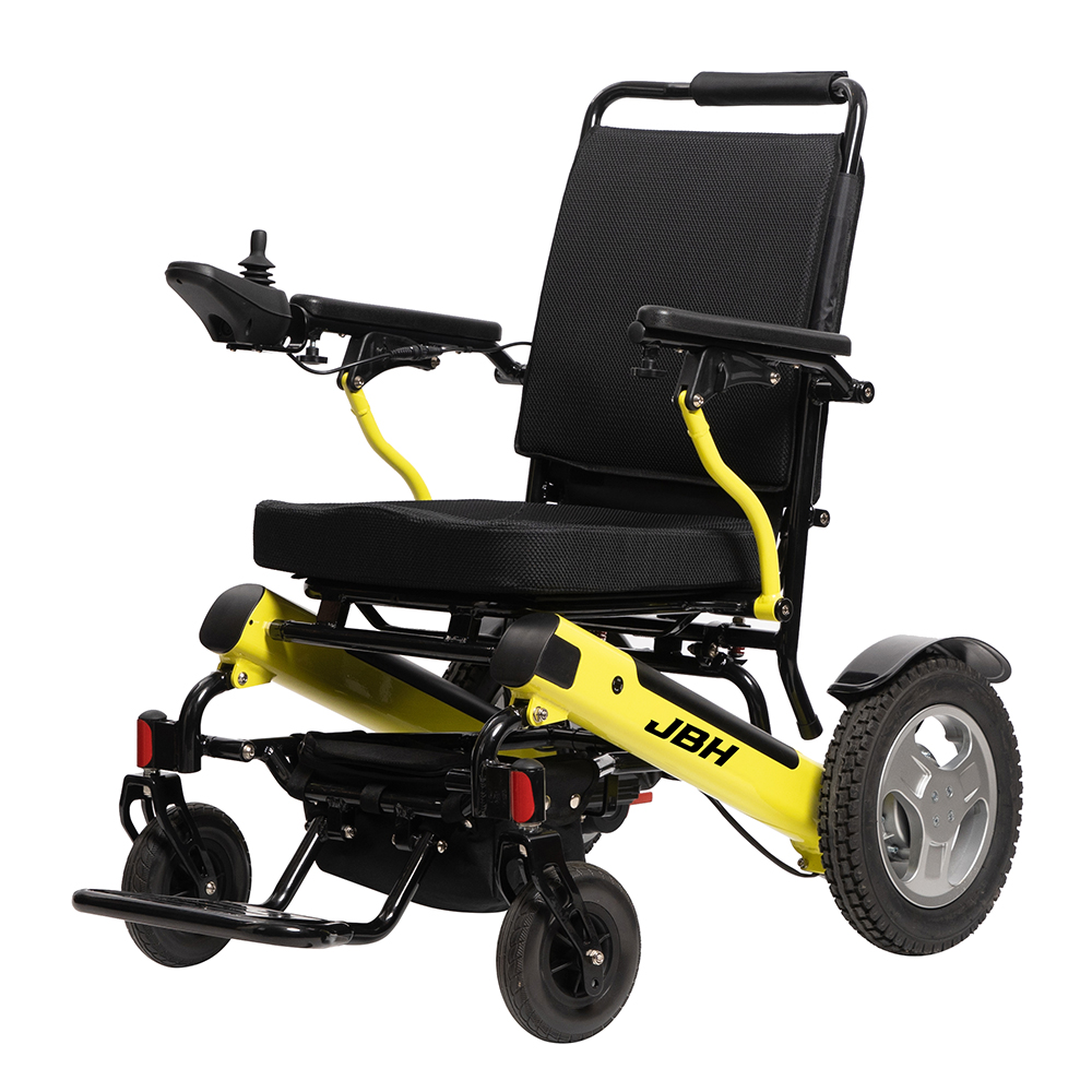 JBH di luar ruangan yang dapat dilipat dari kursi roda listrik standar