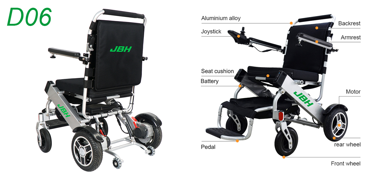JBH Kursi roda listrik D06
