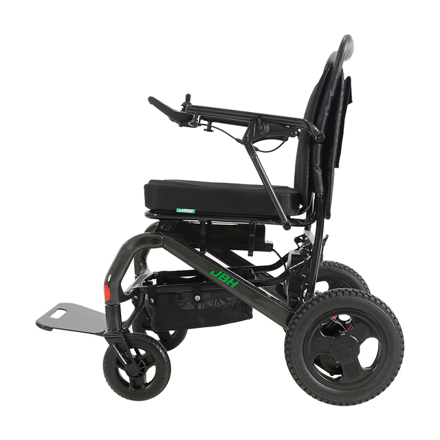 JBH Kursi roda daya serat karbon portabel DC07