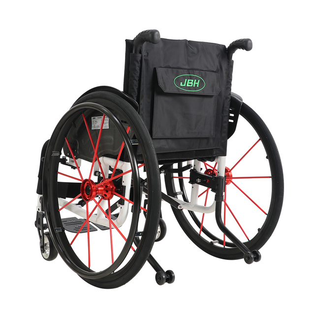 JBH Kursi Roda Olahraga Ringan Merah Muda S002