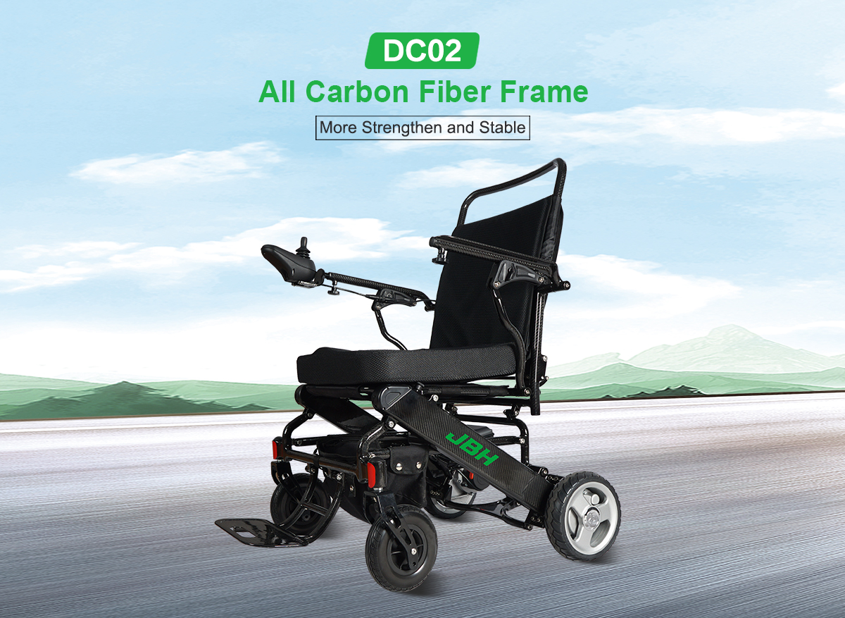 Kursi roda serat karbon