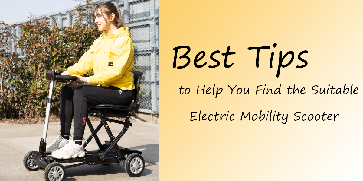 Kiat terbaik untuk membantu Anda menemukan skuter mobilitas listrik yang cocok